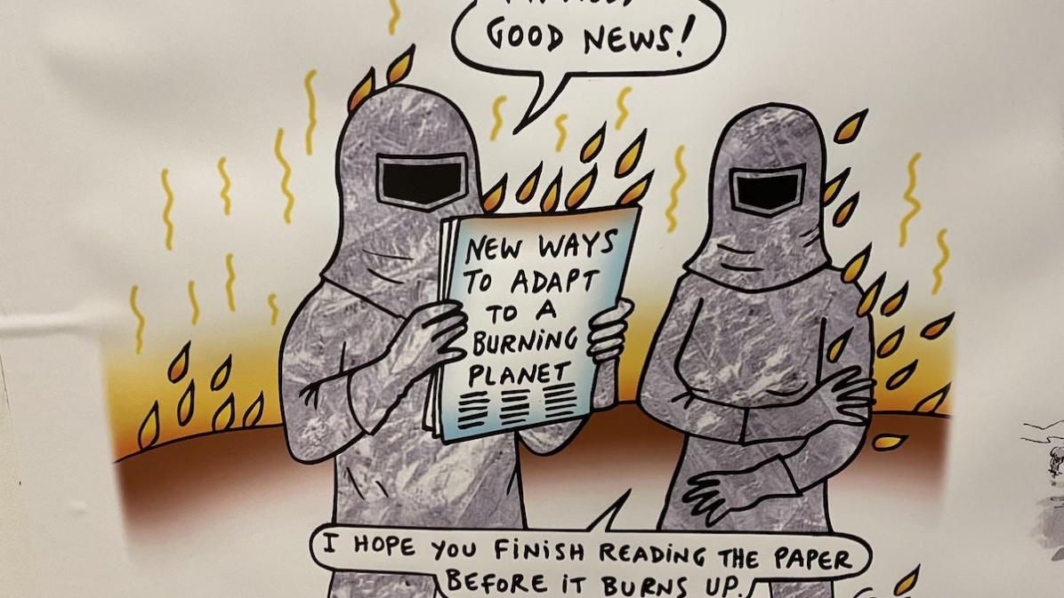 Nature's Newsroom Cartoon